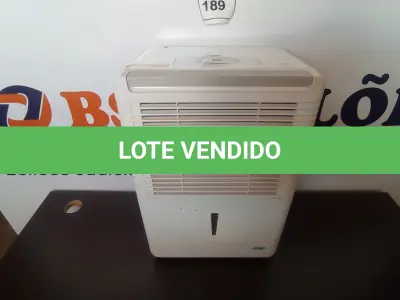 LOTE 189 - 01 DEHUMIDIFIER 110V. (NO ESTADO EM QUE SE ENCONTRA. SUJEITO A AVARIAS OCULTAS/VISÍVEIS.) AV9937X