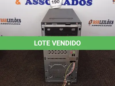 LOTE 190 - 01 CPU ACER (NO ESTADO EM QUE SE ENCONTRA. SUJEITO A AVARIAS OCULTAS/VISÍVEIS.)