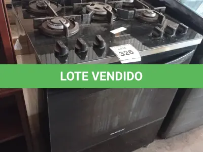 LOTE 326 - 01 FOGÃO BRASTEMP 05 BOCAS BIVOLT (NO ESTADO EM QUE SE ENCONTRA. SUJEITO A AVARIAS OCULTAS/VISÍVEIS.) BH1501T