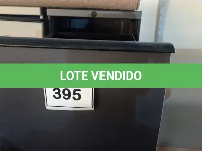 LOTE 395 - 01 GAVETEIRO EM AÇO 02 GAVETAS. (NO ESTADO EM QUE SE ENCONTRA. SUJEITO A AVARIAS OCULTAS/VISÍVEIS.)