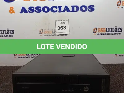 LOTE 363 - 01 CPU HP 851475 SEM MEMÓRIA. (NO ESTADO EM QUE SE ENCONTRA. SUJEITO A AVARIAS OCULTAS/VISÍVEIS.)