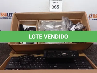 LOTE 365 - 01 CPU HP, MOUSE, TECLADO E CARREGADOR. (NO ESTADO EM QUE SE ENCONTRA. SUJEITO A AVARIAS OCULTAS/VISÍVEIS.) BD0864D