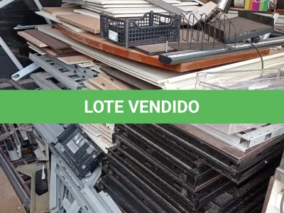 LOTE 413 - DIVERSOS MÓVEIS MODULARES (PALETE NÃO INCLUSO). (NO ESTADO EM QUE SE ENCONTRA. SUJEITO A AVARIAS OCULTAS/VISÍVEIS.)