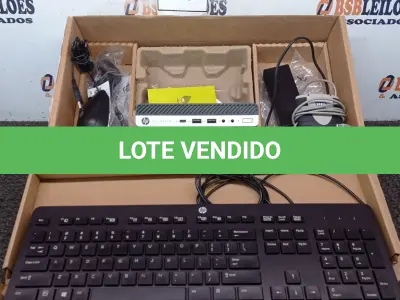 LOTE 210 - 01 CPU DELL, MOUSE, TECLADO E CARREGADOR. (NO ESTADO EM QUE SE ENCONTRA. SUJEITO A AVARIAS OCULTAS/VISÍVEIS.) BD0087A