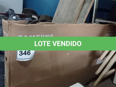 LOTE 346 - 01 TELEVISION. (NO ESTADO EM QUE SE ENCONTRA. SUJEITO A AVARIAS OCULTAS/VISÍVEIS.) BH1495L