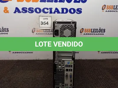LOTE 354 - 01 CPU HP 16GB-851479. (NO ESTADO EM QUE SE ENCONTRA. SUJEITO A AVARIAS OCULTAS/VISÍVEIS.)