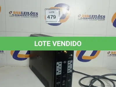 LOTE 479 - 01 ESTABILIZADOR UPS 3B1411X21211. (NO ESTADO EM QUE SE ENCONTRA. SUJEITO A AVARIAS OCULTAS/VISÍVEIS.)
