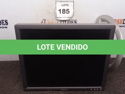 LOTE 185 - 01 MONITOR DELL. (NO ESTADO EM QUE SE ENCONTRA. SUJEITO A AVARIAS OCULTAS/VISÍVEIS.)