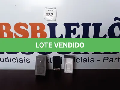 LOTE 432 - 01 IPHONE CD000404871. (NO ESTADO EM QUE SE ENCONTRA. SUJEITO A AVARIAS OCULTAS/VISÍVEIS.)