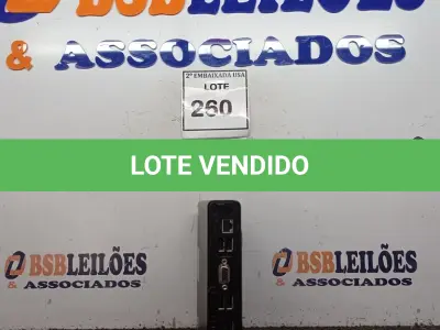 LOTE 260 - 01 CPU HP. (NO ESTADO EM QUE SE ENCONTRA. SUJEITO A AVARIAS OCULTAS/VISÍVEIS.) BD1070F