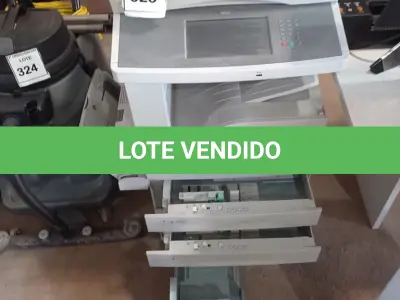 LOTE 323 - 01 PRINTER/COPIER MACHINE (IMPRESSORA COPIADORA LEXMARK X864DE). (NO ESTADO EM QUE SE ENCONTRA. SUJEITO A AVARIAS OCULTAS/VISÍVEIS.)