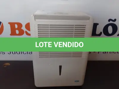 LOTE 187 - 01 DEHUMIDIFIER. 110V. (NO ESTADO EM QUE SE ENCONTRA. SUJEITO A AVARIAS OCULTAS/VISÍVEIS.) AV9848E