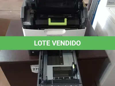 LOTE 274 - 01 EQUIPMENT (IMPRESSORA LEXMARK). (NO ESTADO EM QUE SE ENCONTRA. SUJEITO A AVARIAS OCULTAS/VISÍVEIS.) BH1571Y