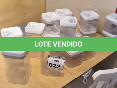 LOTE 022 - 04 POTES GRANDES E 16 POTES PEQUENOS 1,1 PEQUENOS. (NO ESTADO) ATENÇÃO! FAZER A VISITAÇÃO ANTES DE ARREMATAR, NÃO SABEMOS SE FUNCIONA. LEILÃO NÃO TEM GARANTIA E NEM DEVOLUÇÃO, SUJEITO A POSSÍVEIS AVARIAS VISÍVEIS/OCULTAS E/OU AUSÊNCIA DE COMPONENTES.