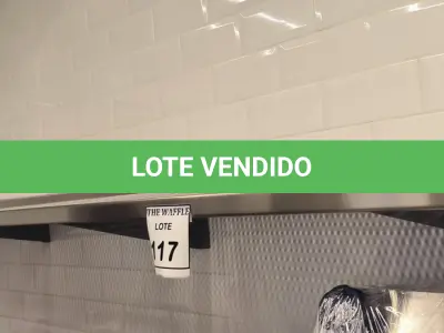 LOTE 117 - 01 PRATELEIRA FURADINHA EM INOX. (NO ESTADO) ATENÇÃO! FAZER A VISITAÇÃO ANTES DE ARREMATAR, NÃO SABEMOS SE FUNCIONA. LEILÃO NÃO TEM GARANTIA E NEM DEVOLUÇÃO, SUJEITO A POSSÍVEIS AVARIAS VISÍVEIS/OCULTAS E/OU AUSÊNCIA DE COMPONENTES.