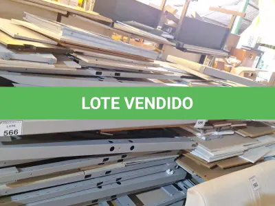 LOTE 566 - DIVERSOS MÓVEIS MODULARES (PALETE NÃO INCLUSO). (NO ESTADO EM QUE SE ENCONTRA. SUJEITO A AVARIAS OCULTAS/VISÍVEIS.)