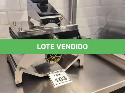 LOTE 103 - 01 WAFFERLEIRA. (NO ESTADO) ATENÇÃO! FAZER A VISITAÇÃO ANTES DE ARREMATAR, NÃO SABEMOS SE FUNCIONA. LEILÃO NÃO TEM GARANTIA E NEM DEVOLUÇÃO, SUJEITO A POSSÍVEIS AVARIAS VISÍVEIS/OCULTAS E/OU AUSÊNCIA DE COMPONENTES.