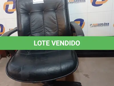 LOTE 539 - 01 CADEIRA DE ESCRITÓRIO. (NO ESTADO EM QUE SE ENCONTRA. SUJEITO A AVARIAS OCULTAS/VISÍVEIS.)