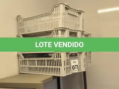 LOTE 073 - 05 CAIXAS PLÁSTICAS ORGANIZADORAS. (NO ESTADO) ATENÇÃO! FAZER A VISITAÇÃO ANTES DE ARREMATAR, NÃO SABEMOS SE FUNCIONA. LEILÃO NÃO TEM GARANTIA E NEM DEVOLUÇÃO, SUJEITO A POSSÍVEIS AVARIAS VISÍVEIS/OCULTAS E/OU AUSÊNCIA DE COMPONENTES.