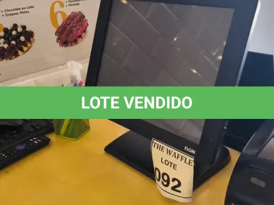 LOTE 092 - 01 MONITOR TOUCHE BEMATECH. (NO ESTADO) ATENÇÃO! FAZER A VISITAÇÃO ANTES DE ARREMATAR, NÃO SABEMOS SE FUNCIONA. LEILÃO NÃO TEM GARANTIA E NEM DEVOLUÇÃO, SUJEITO A POSSÍVEIS AVARIAS VISÍVEIS/OCULTAS E/OU AUSÊNCIA DE COMPONENTES.