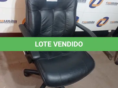 LOTE 539 - 01 CADEIRA DE ESCRITÓRIO. (NO ESTADO EM QUE SE ENCONTRA. SUJEITO A AVARIAS OCULTAS/VISÍVEIS.)