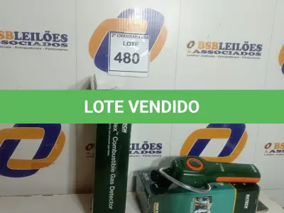 LOTE 480 - 02 GÁS DETECTOR. PROBE GÁS: METHANE, NATURAL GÁS – EXTECH. (NO ESTADO EM QUE SE ENCONTRA. SUJEITO A AVARIAS OCULTAS/VISÍVEIS.) AV9743P/AV9732H