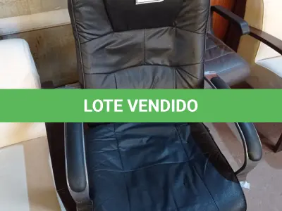 LOTE 527 - 01 CADEIRA DE ESCRITÓRIO. (NO ESTADO EM QUE SE ENCONTRA. SUJEITO A AVARIAS OCULTAS/VISÍVEIS.)