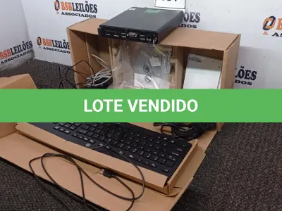 LOTE 181 - 01 CPU HP. (NO ESTADO EM QUE SE ENCONTRA. SUJEITO A AVARIAS OCULTAS/VISÍVEIS.) BD0086G