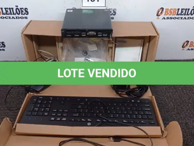 LOTE 181 - 01 CPU HP. (NO ESTADO EM QUE SE ENCONTRA. SUJEITO A AVARIAS OCULTAS/VISÍVEIS.) BD0086G