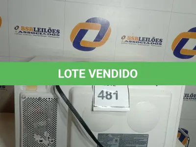 LOTE 481 - 01 MICRO-ONDAS MAGIC CHEF 110V. (NO ESTADO EM QUE SE ENCONTRA. SUJEITO A AVARIAS OCULTAS/VISÍVEIS.) AV9697P