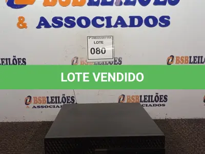 LOTE 080 - 01 CPU DELL CORE I5 16GB RAM CD0001513445. (NO ESTADO EM QUE SE ENCONTRA. SUJEITO A AVARIAS OCULTAS/VISÍVEIS.)