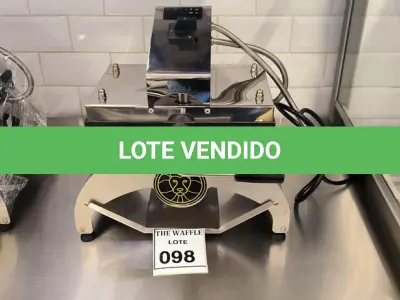 LOTE 098 - 01 WAFFERLEIRA. (NO ESTADO) ATENÇÃO! FAZER A VISITAÇÃO ANTES DE ARREMATAR, NÃO SABEMOS SE FUNCIONA. LEILÃO NÃO TEM GARANTIA E NEM DEVOLUÇÃO, SUJEITO A POSSÍVEIS AVARIAS VISÍVEIS/OCULTAS E/OU AUSÊNCIA DE COMPONENTES.