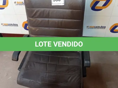 LOTE 536 - 01 CADEIRA DE ESCRITÓRIO. (NO ESTADO EM QUE SE ENCONTRA. SUJEITO A AVARIAS OCULTAS/VISÍVEIS.)