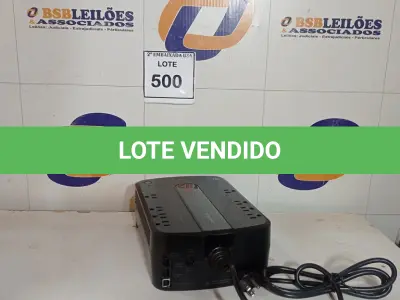 LOTE 500 - 01 ESTABILIAZDOR UPS. (NO ESTADO EM QUE SE ENCONTRA. SUJEITO A AVARIAS OCULTAS/VISÍVEIS.)
