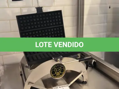 LOTE 103 - 01 WAFFERLEIRA. (NO ESTADO) ATENÇÃO! FAZER A VISITAÇÃO ANTES DE ARREMATAR, NÃO SABEMOS SE FUNCIONA. LEILÃO NÃO TEM GARANTIA E NEM DEVOLUÇÃO, SUJEITO A POSSÍVEIS AVARIAS VISÍVEIS/OCULTAS E/OU AUSÊNCIA DE COMPONENTES.