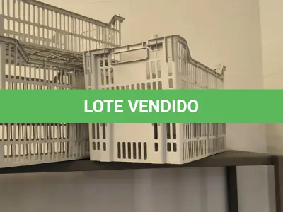 LOTE 077 - 05 CAIXAS PLÁSTICAS ORGANIZADORAS. (NO ESTADO) ATENÇÃO! FAZER A VISITAÇÃO ANTES DE ARREMATAR, NÃO SABEMOS SE FUNCIONA. LEILÃO NÃO TEM GARANTIA E NEM DEVOLUÇÃO, SUJEITO A POSSÍVEIS AVARIAS VISÍVEIS/OCULTAS E/OU AUSÊNCIA DE COMPONENTES.