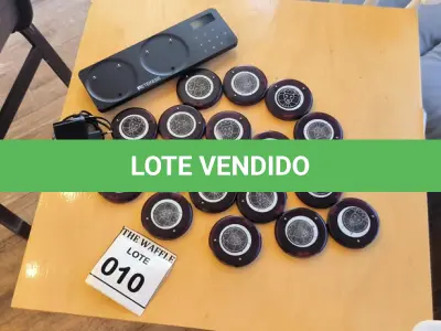 LOTE 010 - 17 PAGER E BASE. (NO ESTADO) ATENÇÃO! FAZER A VISITAÇÃO ANTES DE ARREMATAR, NÃO SABEMOS SE FUNCIONA. LEILÃO NÃO TEM GARANTIA E NEM DEVOLUÇÃO, SUJEITO A POSSÍVEIS AVARIAS VISÍVEIS/OCULTAS E/OU AUSÊNCIA DE COMPONENTES.