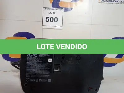 LOTE 500 - 01 ESTABILIAZDOR UPS. (NO ESTADO EM QUE SE ENCONTRA. SUJEITO A AVARIAS OCULTAS/VISÍVEIS.)