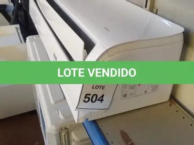 LOTE 504 - 01 AIR CONDITIONER MIDDEA INVERSE 220V COM CONTROLE. (NO ESTADO EM QUE SE ENCONTRA. SUJEITO A AVARIAS OCULTAS/VISÍVEIS.) BH1469P