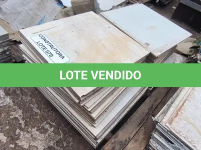 LOTE 079 - APROXIMADAMENTE 25,20 M² TRAVERTINO NOVANA BIANCO 60X60CM NAT RET – PORTOBELLO. (NO ESTADO EM QUE SE ENCONTRA. SUJEITO A AVARIAS OCULTAS/VISÍVEIS.)