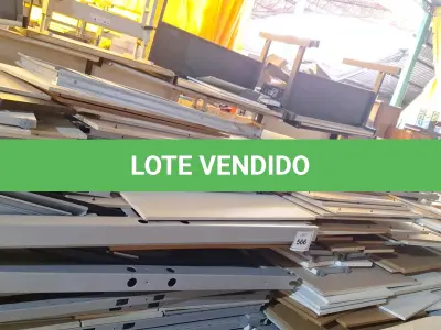 LOTE 566 - DIVERSOS MÓVEIS MODULARES (PALETE NÃO INCLUSO). (NO ESTADO EM QUE SE ENCONTRA. SUJEITO A AVARIAS OCULTAS/VISÍVEIS.)