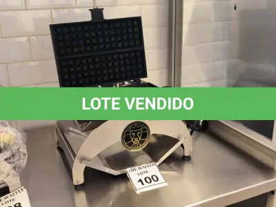 LOTE 100 - 01 WAFFERLEIRA. (NO ESTADO) ATENÇÃO! FAZER A VISITAÇÃO ANTES DE ARREMATAR, NÃO SABEMOS SE FUNCIONA. LEILÃO NÃO TEM GARANTIA E NEM DEVOLUÇÃO, SUJEITO A POSSÍVEIS AVARIAS VISÍVEIS/OCULTAS E/OU AUSÊNCIA DE COMPONENTES.