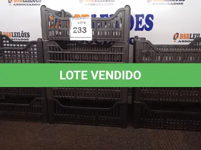 LOTE 233 - 10 CESTOS ORGANIZADORES EM PLÁSTICO. (NO ESTADO) ATENÇÃO! FAZER A VISITAÇÃO ANTES DE ARREMATAR, NÃO SABEMOS SE FUNCIONA. LEILÃO NÃO TEM GARANTIA E NEM DEVOLUÇÃO, SUJEITO A POSSÍVEIS AVARIAS VISÍVEIS/OCULTAS E/OU AUSÊNCIA DE COMPONENTES.