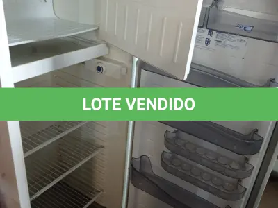 LOTE 119 - 01 GELADEIRA CONSUL 350 L. (NO ESTADO) ATENÇÃO! FAZER A VISITAÇÃO ANTES DE ARREMATAR, NÃO SABEMOS SE FUNCIONA. LEILÃO NÃO TEM GARANTIA E NEM DEVOLUÇÃO, SUJEITO A POSSÍVEIS AVARIAS VISÍVEIS/OCULTAS E/OU AUSÊNCIA DE COMPONENTES.