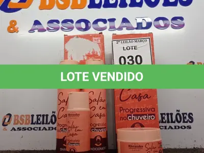 LOTE 030 - 02 KIT’S SALÃO EM CASA – PROGRESSIVA NO CHUVEIRO RHENUKS. (NO ESTADO) ATENÇÃO! FAZER A VISITAÇÃO ANTES DE ARREMATAR, NÃO SABEMOS SE FUNCIONA. LEILÃO NÃO TEM GARANTIA E NEM DEVOLUÇÃO, SUJEITO A POSSÍVEIS AVARIAS VISÍVEIS/OCULTAS E/OU AUSÊNCIA DE COMPONENTES.