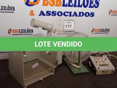 LOTE 177 - 01 LOTE COM MATERIAIS PARA LABORATÓRIO.  (NO ESTADO) ATENÇÃO! FAZER A VISITAÇÃO ANTES DE ARREMATAR, NÃO SABEMOS SE FUNCIONA. LEILÃO NÃO TEM GARANTIA E NEM DEVOLUÇÃO, SUJEITO A POSSÍVEIS AVARIAS VISÍVEIS/OCULTAS E/OU AUSÊNCIA DE COMPONENTES.