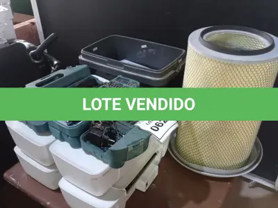 LOTE 062 - 04 IMPRESSORAS, 01 PARAFUSADEIRA MAQUITA, 01 FILTRO DE AR DA SCANIA E VÁRIOS APARELHOS DE TV. (NO ESTADO) ATENÇÃO! FAZER A VISITAÇÃO ANTES DE ARREMATAR, NÃO SABEMOS SE FUNCIONA. LEILÃO NÃO TEM GARANTIA E NEM DEVOLUÇÃO, SUJEITO A POSSÍVEIS AVARIAS VISÍVEIS/OCULTAS E/OU AUSÊNCIA DE COMPONENTES.