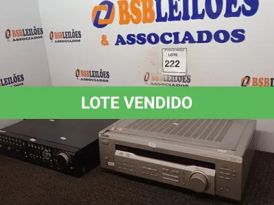 LOTE 222 - 01 DVR 16 CANAIS E 01 RECEVEIR SONY.  (NO ESTADO) ATENÇÃO! FAZER A VISITAÇÃO ANTES DE ARREMATAR, NÃO SABEMOS SE FUNCIONA. LEILÃO NÃO TEM GARANTIA E NEM DEVOLUÇÃO, SUJEITO A POSSÍVEIS AVARIAS VISÍVEIS/OCULTAS E/OU AUSÊNCIA DE COMPONENTES.
