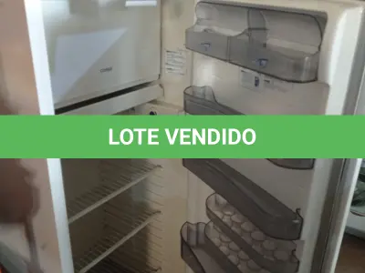 LOTE 119 - 01 GELADEIRA CONSUL 350 L. (NO ESTADO) ATENÇÃO! FAZER A VISITAÇÃO ANTES DE ARREMATAR, NÃO SABEMOS SE FUNCIONA. LEILÃO NÃO TEM GARANTIA E NEM DEVOLUÇÃO, SUJEITO A POSSÍVEIS AVARIAS VISÍVEIS/OCULTAS E/OU AUSÊNCIA DE COMPONENTES.