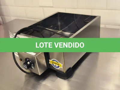 LOTE 120 - 01 BANHO MARIA. (NO ESTADO) ATENÇÃO! FAZER A VISITAÇÃO ANTES DE ARREMATAR, NÃO SABEMOS SE FUNCIONA. LEILÃO NÃO TEM GARANTIA E NEM DEVOLUÇÃO, SUJEITO A POSSÍVEIS AVARIAS VISÍVEIS/OCULTAS E/OU AUSÊNCIA DE COMPONENTES.